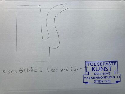 Envelope met tekening Klaas Gubbels