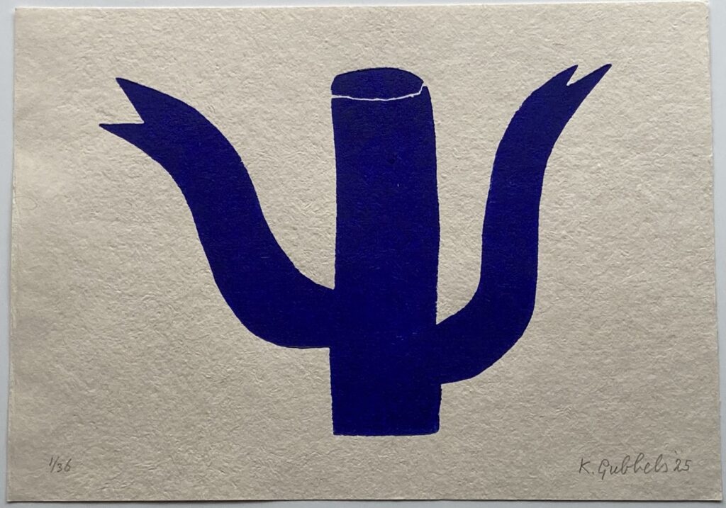 Houtdruk Klaas Gubbels