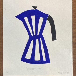 Zeldzame Bialetti 1933 In blauw met zwart Klaas Gubbels 1/18 2025