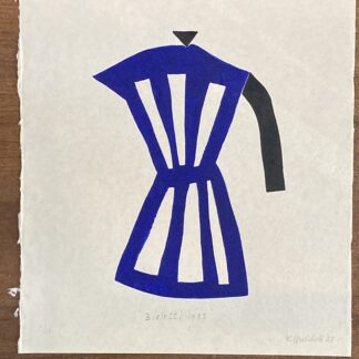 Zeldzame Bialetti 1933 In blauw met zwart Klaas Gubbels 3/18 2025